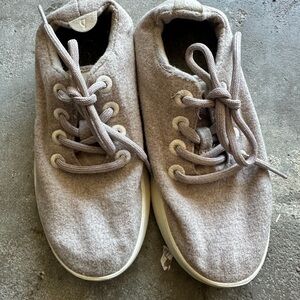 ALLBIRDS the Wool runner light purple lace up sneaker shoe womens 6